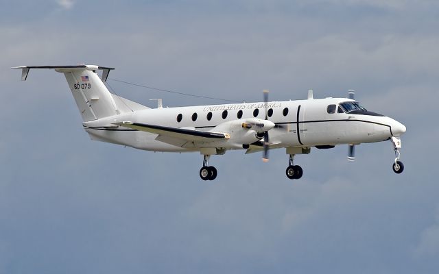 86-0079 — - duke09 beech c-12j huron 860079 shape flight detachment landing at shannon.