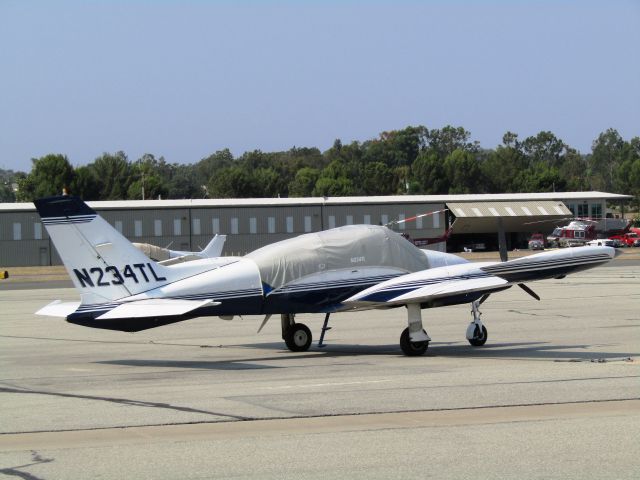 Cessna 310 (N234TL) - On the ramp
