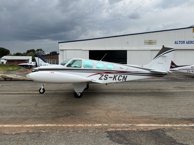 Beechcraft Bonanza (36) (ZS-KCN) - At Rand airport, South Africa.br /14-MAR-2022.