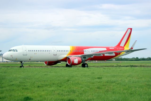 Airbus A321 (2-FWCB) - Seen here on 28-Apr-25 in storage since 19-Oct-24.