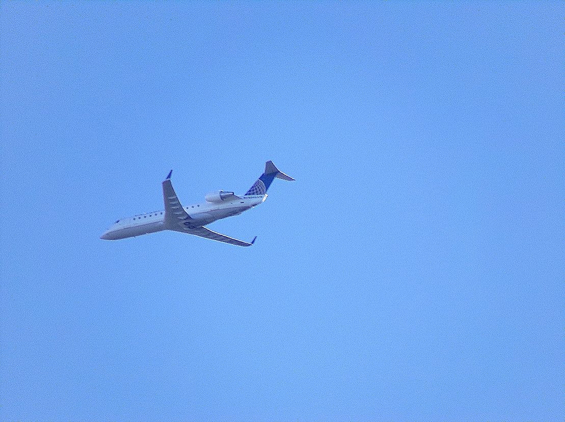 Canadair Regional Jet CRJ-200 (N441ZW) - N441ZW Preparing for Finals Runway 22 KAVP. CAMERA USED FOR ALL MY SHOTS IS KODAK PIXPRO AZ401