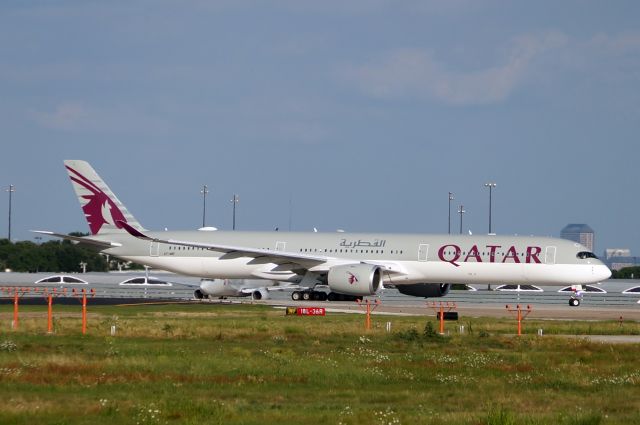 Airbus A350-900 (A7-ANF) - 6/2/19 - Flight QTR730 DFW-DOH