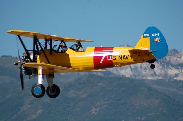 Boeing PT-17 Kaydet (N1387V) - CAF Utah Stearman 36U Heber Utah.