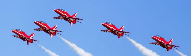 Boeing Goshawk — - Red Arrows at Jersey CI Aug 8, 2016