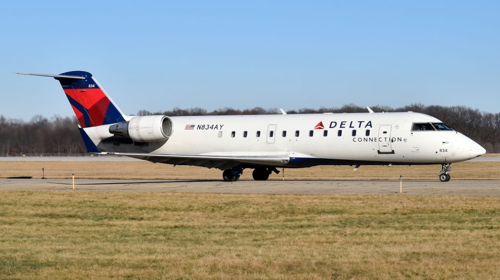 Canadair Regional Jet CRJ-200 (N834AY) - Since retired