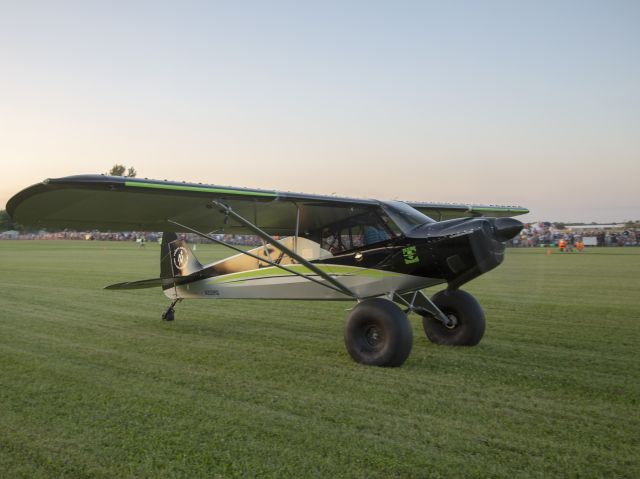 Piper L-21 Super Cub (N209RQ) - STOL competition at OSH18. 24 JUL 2018.