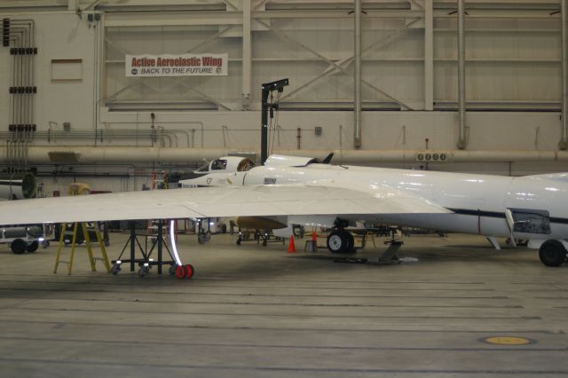 Lockheed ER-2 (NASA809) - Parked in her hanger at Edwards AFB.