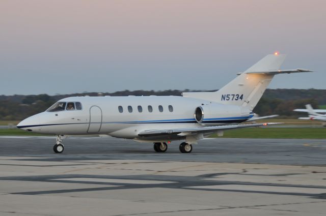 Hawker 800 (N5734) - Taken 10/26/2008