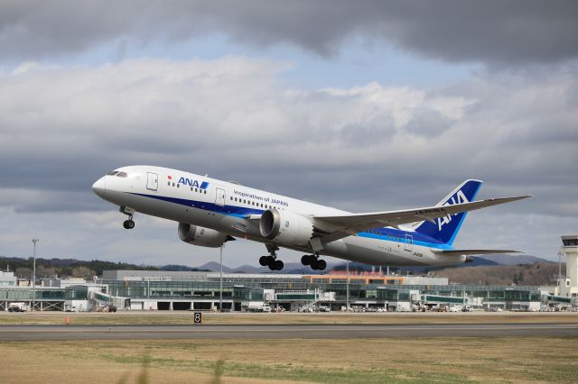 Boeing 787-8 (JA818A) - April 19, 2025:HKD-HND.