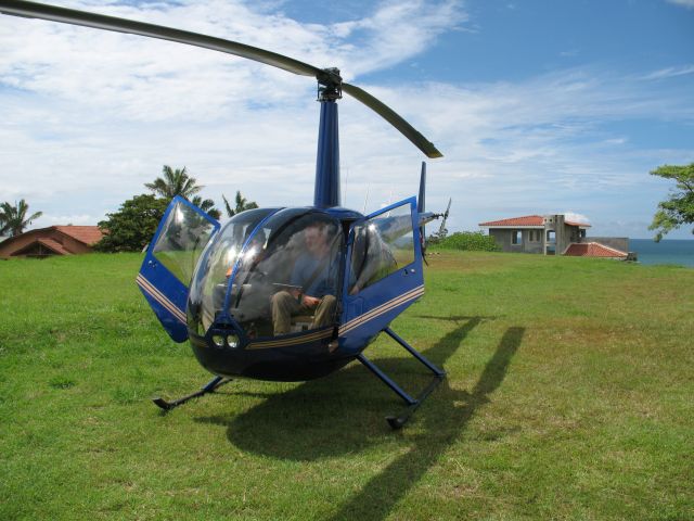 TI-BBP — - On a Medi-Vac mission in  Playa Azul, Guanacaste, Costa Rica