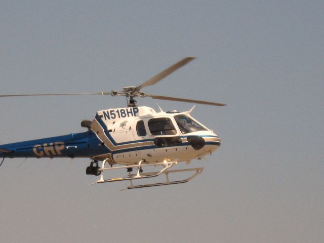 Eurocopter AS-350 AStar (N518HP) - California Highway Patrol chopper landing at Fullerton