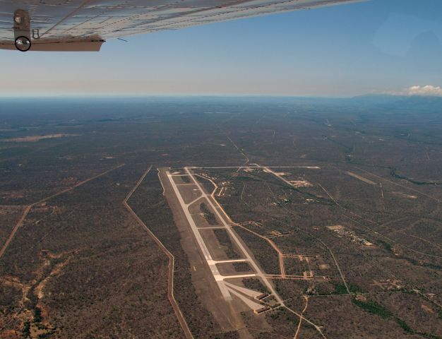 Cessna Centurion (ZS-AVB) - The Hoetspruit airport - gateway to the Kruger National Park, South Africa.