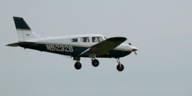 Piper Cherokee (N52326) - On final is this 2001 Piper Cherokee PA-28-181 in the Autumn of 2020.