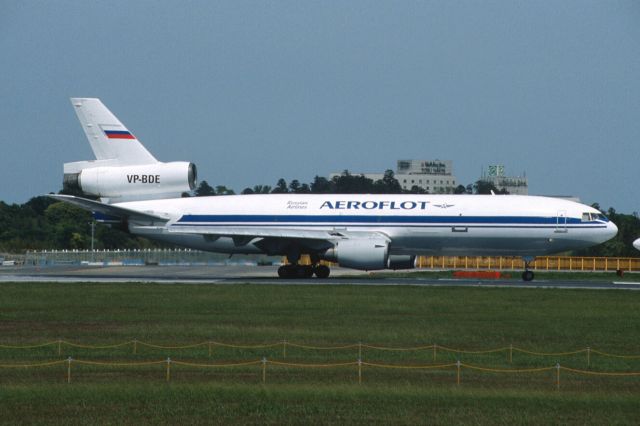 McDonnell Douglas DC-10 (VP-BDE) - Departure at Narita Intl Airport Rwy16R on 2002/05/03