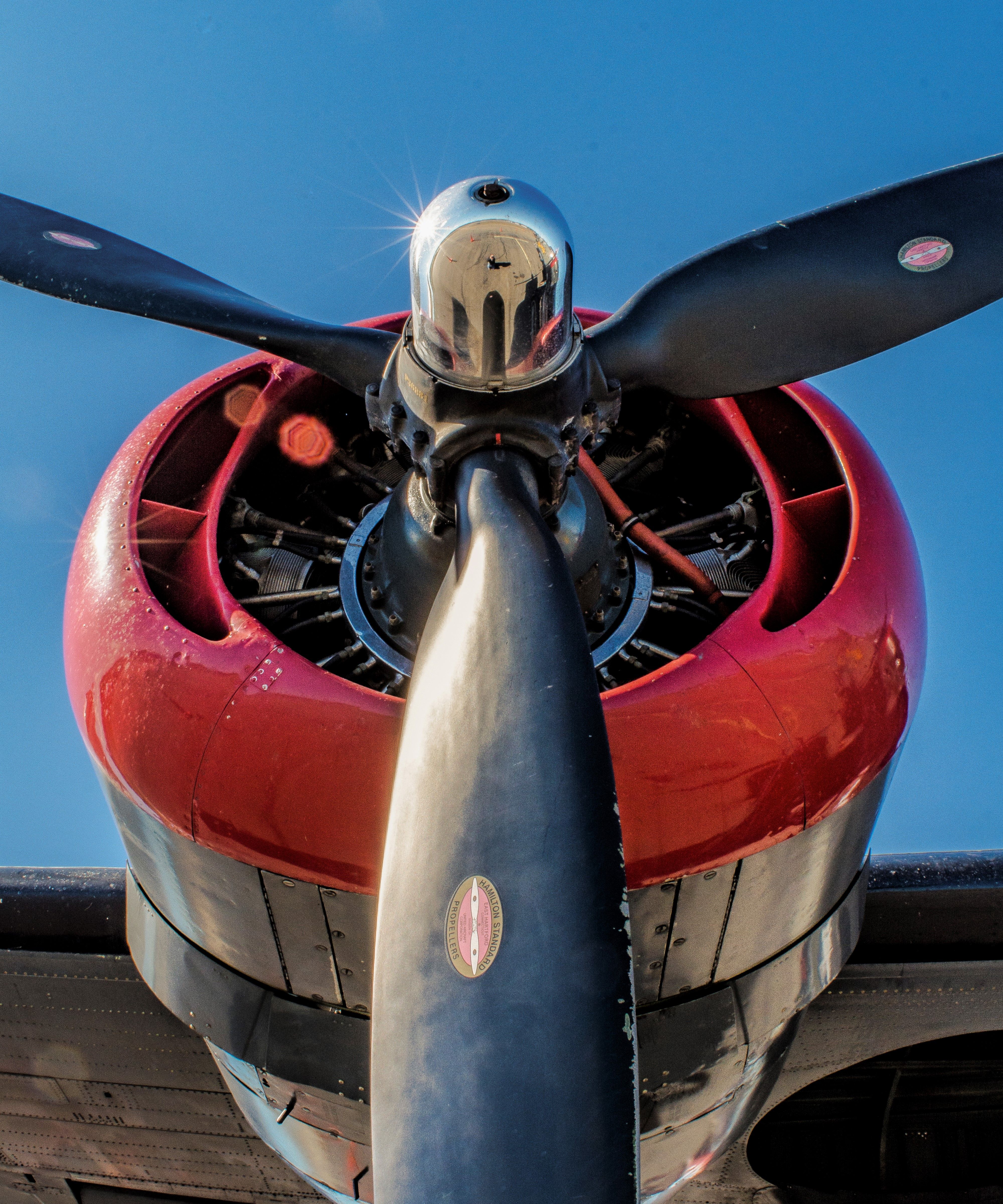 Consolidated B-24 Liberator (N224J) - #4 engine- Witchcraft