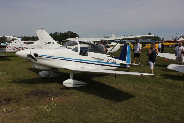 C-FLBK — - C-FLBK Mustang II RVA Aéroport de Sherbrooke QC. CYSC 16-06-2018.