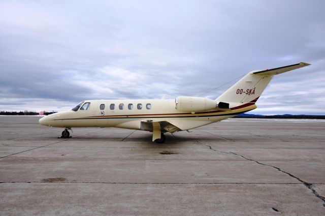 Cessna Citation CJ2+ (OO-SKA) - Parked at Irving Aviation ramp