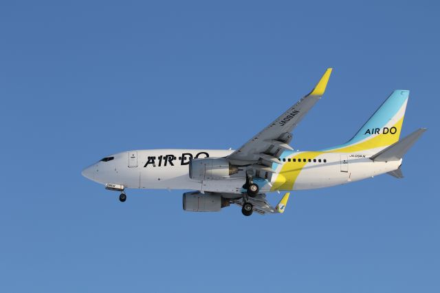 Boeing 737-700 (JA09AN) - 16 January 2016:HND-HKD.