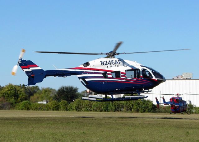 KAWASAKI EC-145 (N245AF) - At Metro Aviation/Downtown Shreveport.