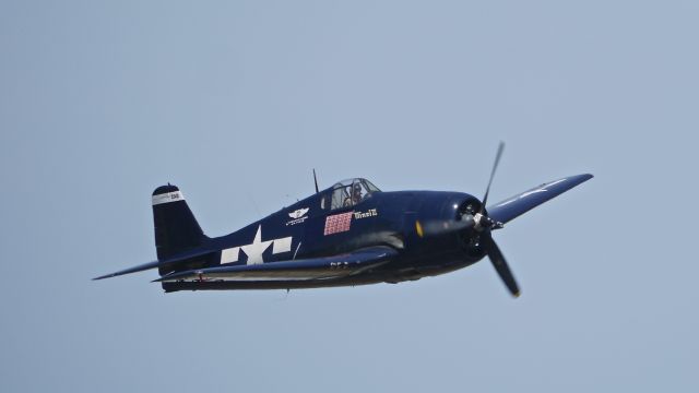 N1078Z — - CAFs Grumman F6F-5 Hellcat performs during FHCs SkyFair on 7.30.16.