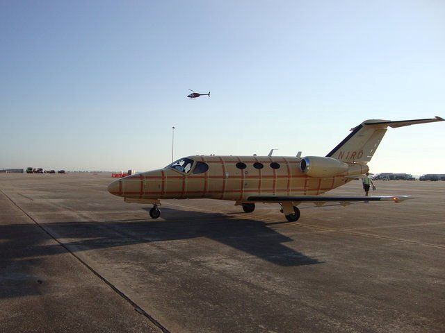 Cessna Citation Mustang (N1RD) - 2008 Cessna 510 Mustang  DOVE1  First arriving a/c for the special olympics airlift