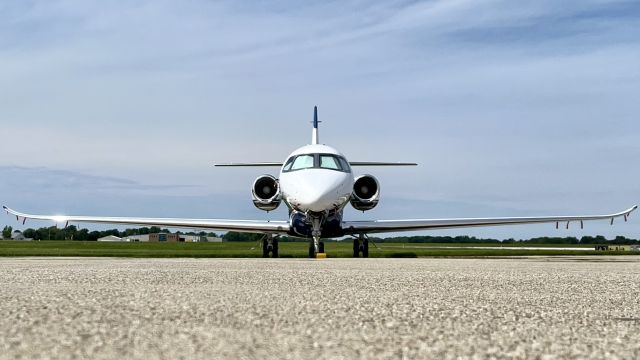 Cessna Citation Latitude (N444DN) - Dan Newlin’s 2017 Cessna 680A Citation Latitude posted up on the FBO on a sunny May afternoon. 5/28/22. 