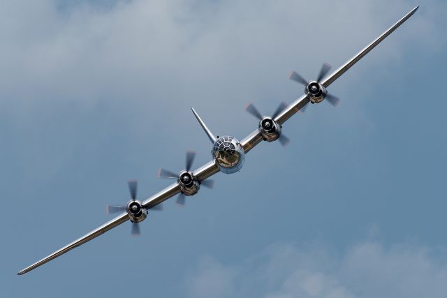 Boeing B-29 Superfortress (N69972) - 2019 Star Spangled Salute Air & Space Show at Tinker AFB, Oklahoma.