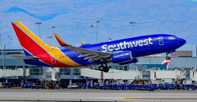 Boeing 737-700 (N747SA) - N747SA Southwest Airlines Boeing 737-7H4 s/n 29799 - Las Vegas - McCarran International (LAS / KLAS)br /USA - Nevada,  April 5, 2019br /Photo: TDelCoro