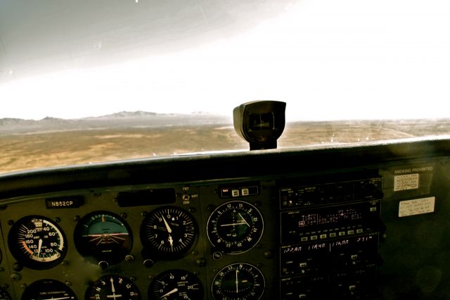 Cessna Skyhawk (N852CP) - Descending to E95 on long cross country flight.