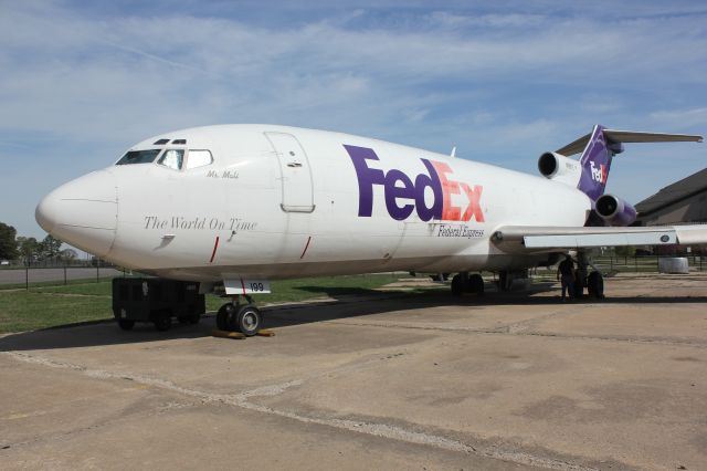 Boeing 727-100 (N199FE) - At the Kansas Air Museum in Wichita.