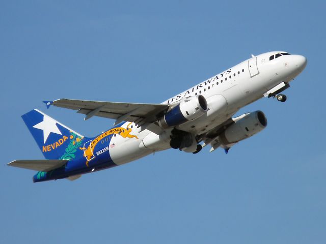 Airbus A319 (N822AW) - Jan 7, 2009 - departing from 07L at PHX