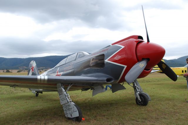 YAKOVLEV Yak-3 (VH-YOV) - Pictured at Watts Bridge, Qld, Australia