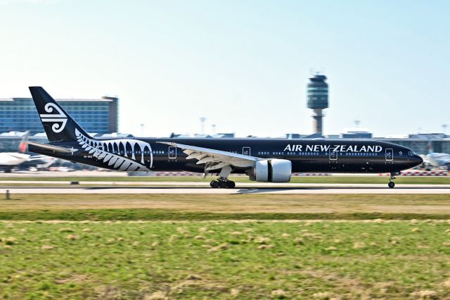 BOEING 777-300 (ZK-OKQ) - German repatriation flight AKL-YVR-FRA. April 2020