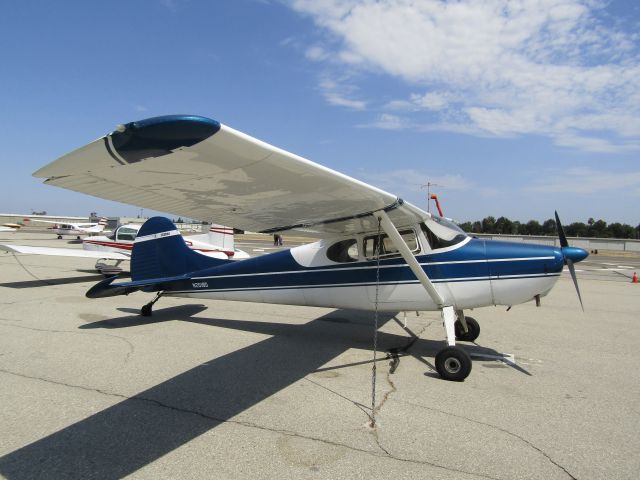 Cessna 170 (N2518D) - On the ramp