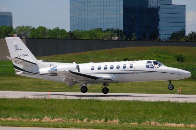 Cessna Citation V (MBT2) - Province of Manitoba Air Ambulance C-GBNX Citation 560 V landing Toronto Buttonville June 17 2013.