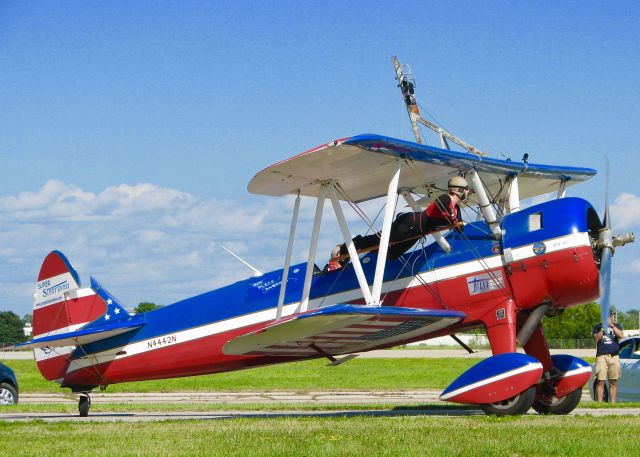 Boeing PT-17 Kaydet (N4442N) - AirVenture 2016.