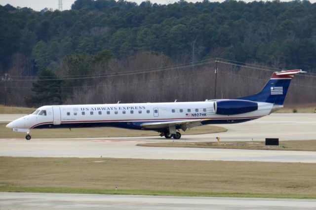 Embraer ERJ-135 (N807HK) - US Airways Express ERJ-145 12/28/13