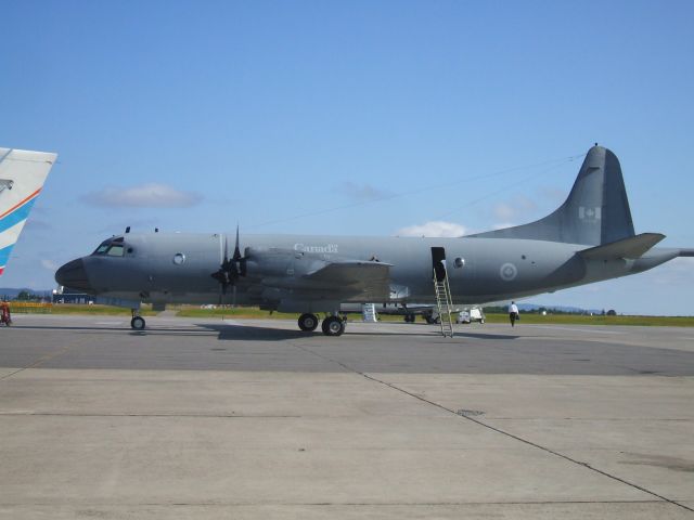 Lockheed P-3 Orion (N140121) - Parked on Ramp at Goose Airport Lab.