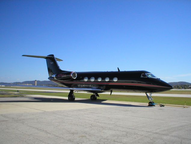 Gulfstream Aerospace Gulfstream 3 (N734TJ) - A rare bird for KBHM. Taken 10/25/2008 at Atlantic West, formerly JetSouth.