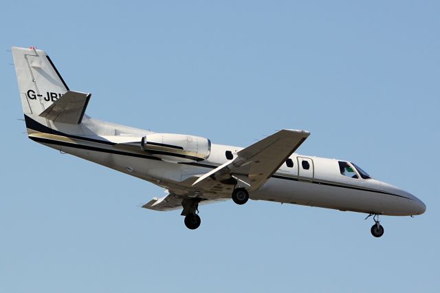 Cessna Citation II (G-JBIZ) - TEFAF 2010 VISITOR.