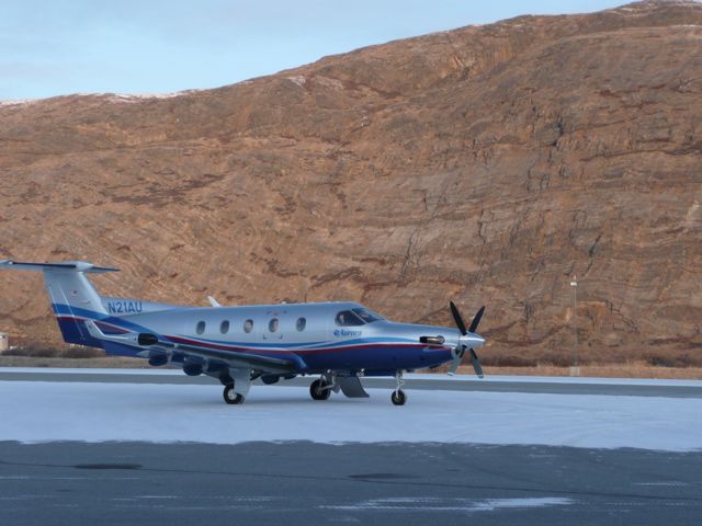 Pilatus PC-12 (N21AU)