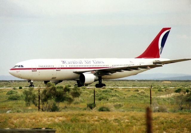 N224KW — - KMHV - April 1998 2 Carnival A300 s were here this day N226KW was the other. I am unsure if these were being converted to freighter status or getting ready for the chopping block.