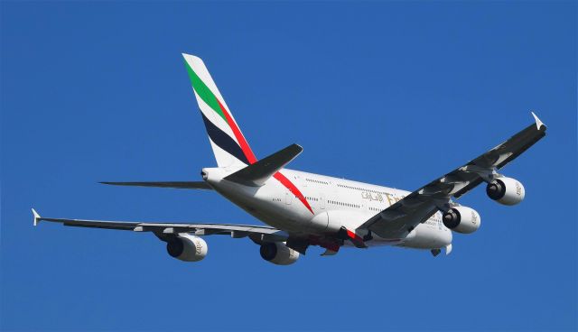 Airbus A380-800 (A6-EEA) - EK309 Took off on Runway 18L OF ZBAA