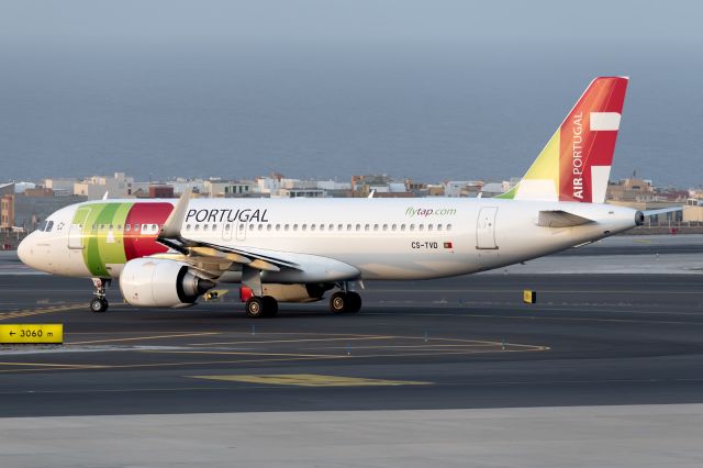 Airbus A320neo (CS-TVD) - Tenerife Surbr /03 april, 2021