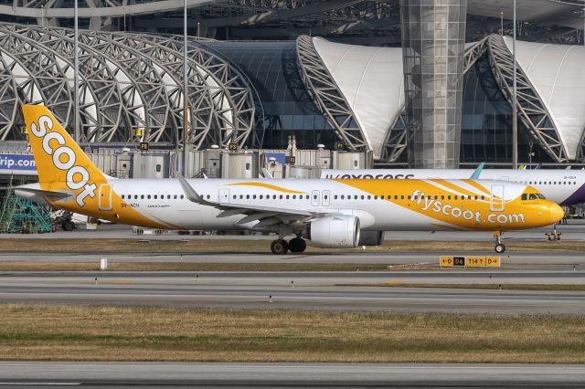 Airbus A321neo (9V-NCH) - 25th December, 2024:  Taxiing for departure to Singapore Changi as flight TR 605 from Bangkok Suvarnabhumi.