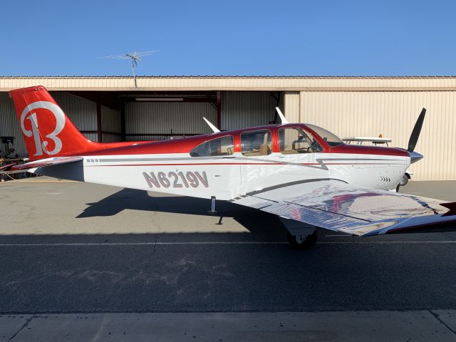 N6219V — - Ready for departure, our 195 mph family wagon.