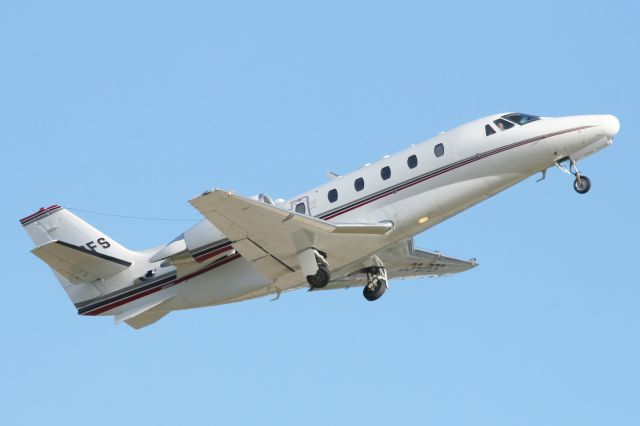 Cessna Citation Excel/XLS (CS-DFS) - Departing London City Airport.