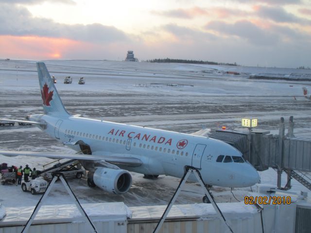 Airbus A319 (C-GBHN) - Parked at Gate 15   Halifax NS