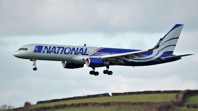 Boeing 757-200 (N567CA) - national b757-223 n567ca landing at shannon from dakar 3/3/20.