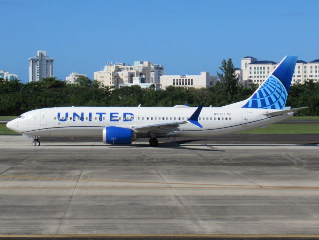 Boeing 737 MAX 8 (N37278)